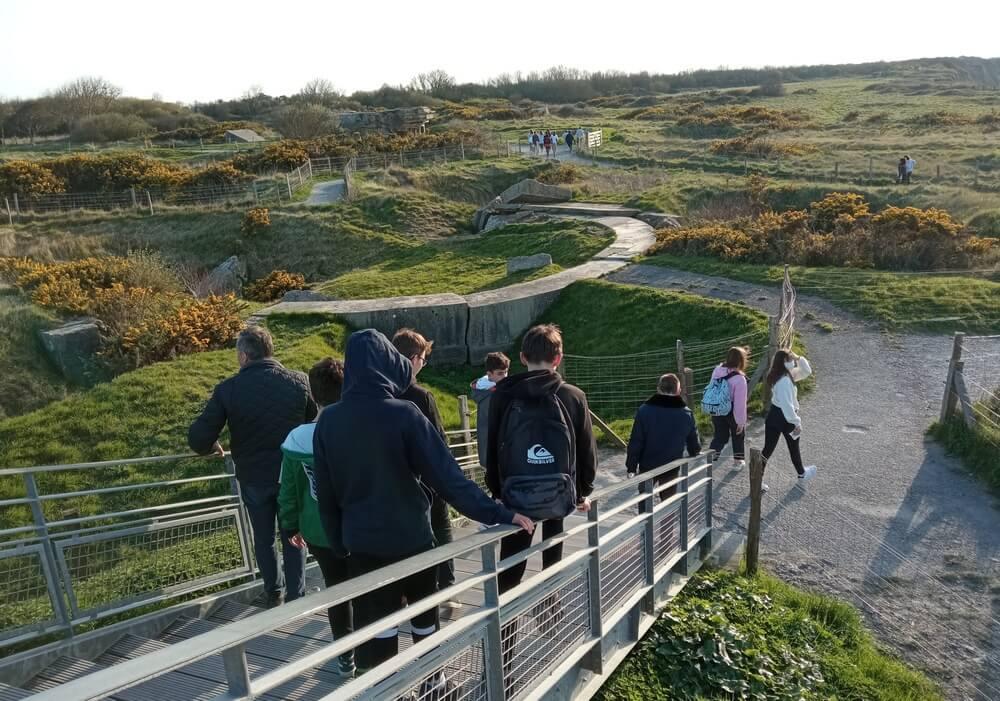 Visite de la Pointe du Hoc