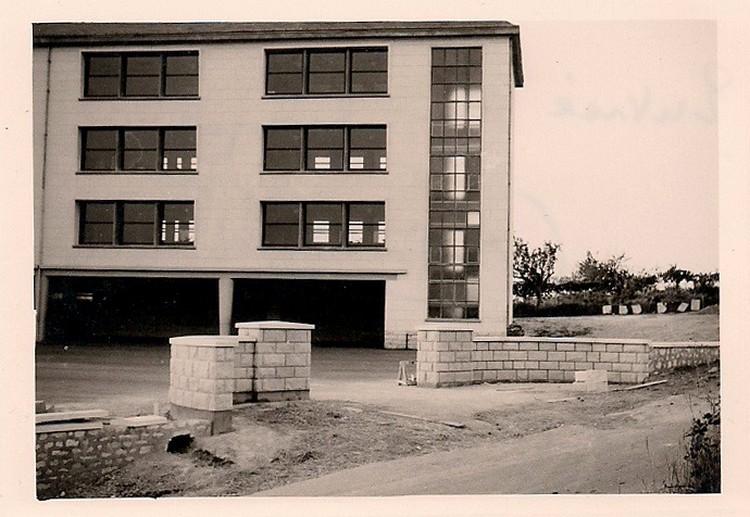 1962, les travaux. Cliché M. Miquel